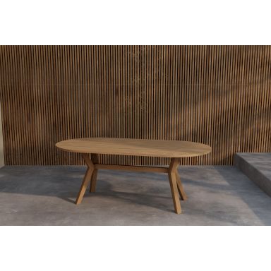 Venture Home Kenya Matbord natur, 200x90