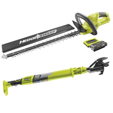 Ryobi RY36HT60A-120 + OLP1832BX Trädgårdspaket