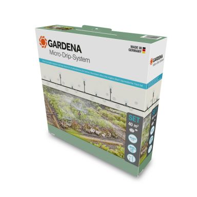 Gardena Micro-Drip-System 13450-20 Startpakke til blomster og køkkenhaver
