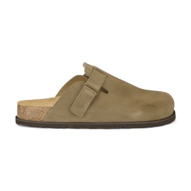 Shepherd Roma Hjemmesko beige, justerbar velcrorem