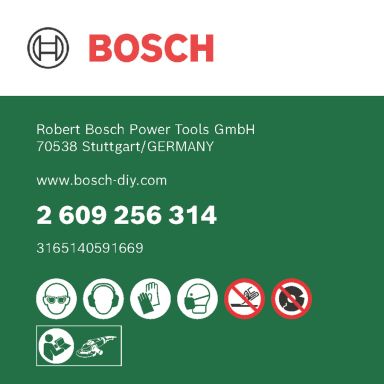 Bosch 2609256314 Kapskiva