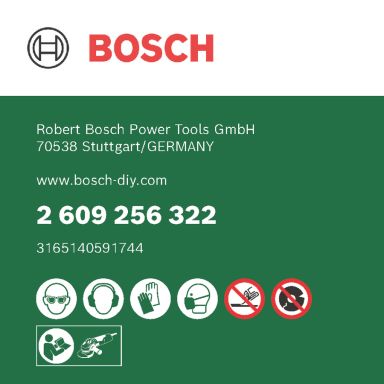 Bosch 2609256322 Kapskiva