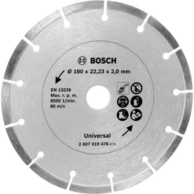 Bosch 2607019476 Diamantskapskive 180 mm