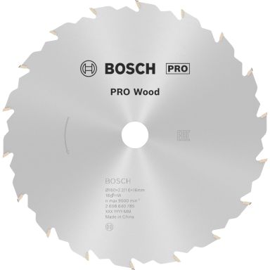 Bosch 2608640785 Sirkelsagklinge 160x16 mm, 18T