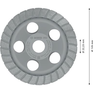 Bosch 2608201231 Diamantkoppskive 125 mm