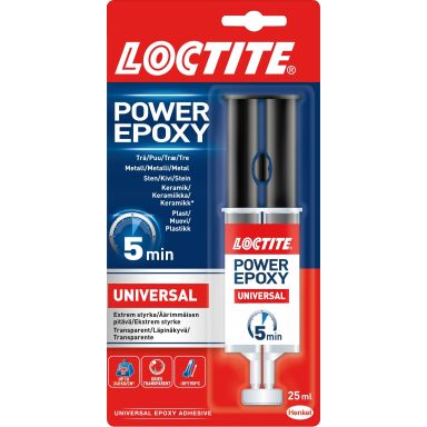 Loctite Power Epoxy Universal Epoxylim 25 ml, 12-pack