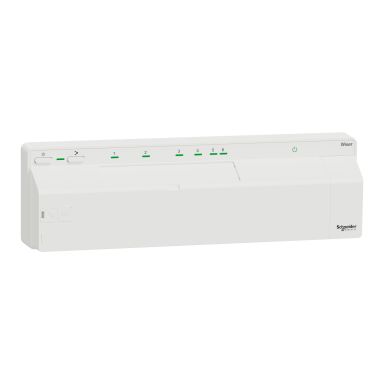Schneider Electric Wiser CCTFR6610 Kopplingsbox golvvärme, 230V, 16 anslutningar