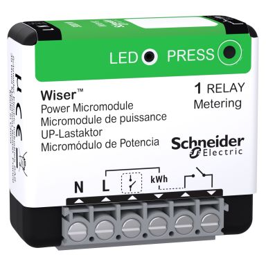 Schneider Electric Wiser CCTFR6730 Mikromodul 3200 W, Zigbee 3.0