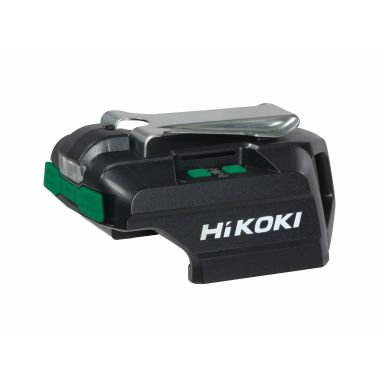 HiKOKI UC18DA Batteriladdare med nätadapter och USB-C-kabel