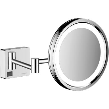Hansgrohe AddStoris Baderomsspeil med LED-lys, 217 mm