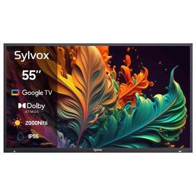Sylvox Pergola Pro Utomhus-TV 55&quot, Google TV, QLED