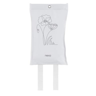 Nexa FB-120PVM Poppy Brandfilt 120x120 cm, silikon, vit