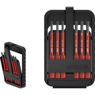 Wiha slimBit 43153 Bitssats 6 delar, Torx, 1000 V