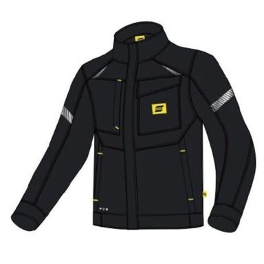 ESAB MW2000 Svetsjacka med flamskydd, svart, stretch