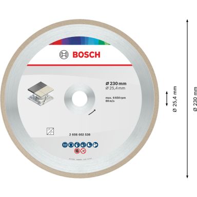 Bosch 2608602538 Diamanthjul 230x25.4 mm