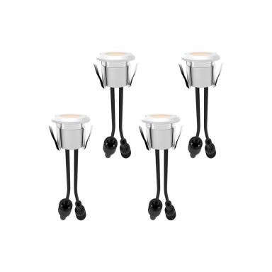 Llitt Allan Decklight kit, 10 lm, 3000K, 4-pack