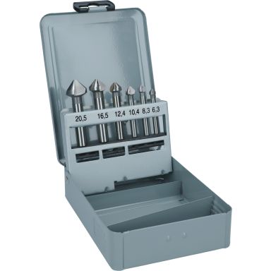 Bosch PRO Soft Metal HSS Försänkarsats för borrmaskiner/skruvdragare, 6 delar