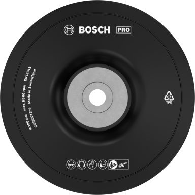 Bosch 2608601209 Sliptallrik 180 mm, M14, mjuk