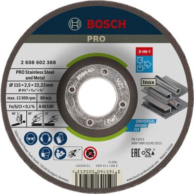 Bosch 2608602388 Kapskiva 115x22,23x2,5 mm