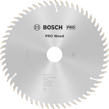 Bosch PRO Wood 2608641190 Sirkelsagklinge 210x2,8x30 mm, 60T