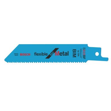 Bosch S 522 BF Flexible for Metal Tigersågblad 2 mm tandavstånd, 2-pack