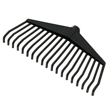 Ironside 243658 Lövräfsa med skaft, 19 pinnar