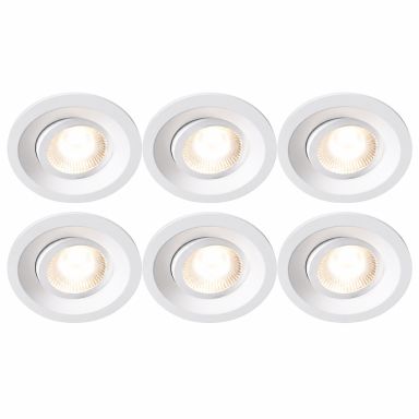 Plejd TILT DWN-01 Alasvalo 6-pakkaus, 8 W, 515 lm, 2200-4000 K