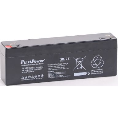 First Power FP1223M Batteri 12 V 2,3 Ah