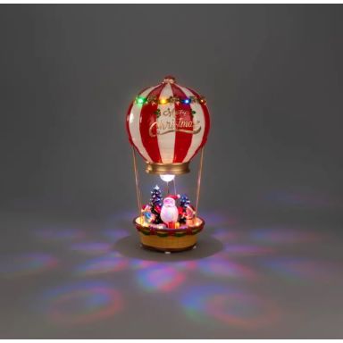 Konstsmide 4240-000 Dekorationsbelysning julemand i luftballon, LED